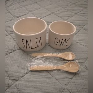 Rae Dunn Salsa and Guac Bowl Set